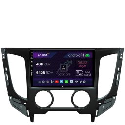 Navigatie Mitsubishi L200 (2014-2020), Android 13, A-Octacore 4GB RAM + 64GB ROM, 9 Inch - AD-BGA9004+AD-BGRKIT273