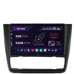 Navigatie BMW Seria 1 E87 (2007-2011), Clima Automata, Android 13, A-Octacore 4GB RAM + 64GB ROM, 9 Inch - AD-BGA9004+AD-BGRKIT399