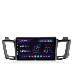 Navitatie Toyota RAV4 (2013-2018), Android 13, A-Octacore 4GB RAM + 64GB ROM, 10.1 Inch - AD-BGA10004+AD-BGRKIT060