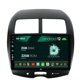 Navigatie Mitsubishi ASX (2010-2015), Android 13, A-Octacore 2GB RAM + 32GB ROM, 10.1 Inch - AD-BGA10002+AD-BGRKIT267