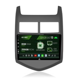 Navigatie Chevrolet Aveo 2 (2010-2015), Android 13, Z-Octacore 8GB RAM + 256GB ROM, 9 Inch - AD-BGZ9008+AD-BGRKIT239