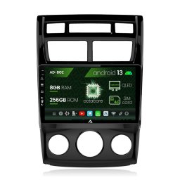 Navigatie Kia Sportage (2005-2010) M AC, Android 13, Z-Octacore 8GB RAM + 256GB ROM, 9 Inch - AD-BGZ9008+AD-BGRKIT148S