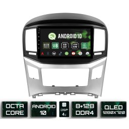 Navigatie Hyundai H1 (2016 - 2020), Android 13, Z-Octacore 8GB RAM + 256GB ROM, 9 Inch - AD-BGZ9008+AD-BGRKIT214