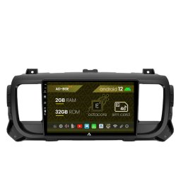 Navigatie Citroen Jumpy (2017+), Android 12, E-Octacore 2GB RAM + 32GB ROM, 9 Inch - AD-BGE9002+AD-BGRKIT348