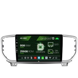 Navigatie Kia Sportage (2018+), Android 13, Z-Octacore 8GB RAM + 256GB ROM, 9 Inch - AD-BGZ9008+AD-BGRKIT150