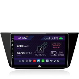 Navigatie Volkswagen Tiguan (2016+), Android 13, A-Octacore 4GB RAM + 64GB ROM, 10.1 Inch - AD-BGA10004+AD-BGRKIT036