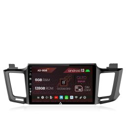 Navigatie Toyota RAV4 (2013-2018), Android 13, B-Octacore 6GB RAM + 128GB ROM, 10.1 INCH - AD-BGB10006+AD-BGRKIT060