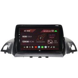 Navigatie Ford Kuga C-Max (2013-2018), Android 13, B-Octacore 6GB RAM + 128GB ROM, 9 Inch - AD-BGB9006+AD-BGRKIT114