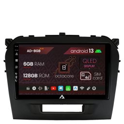 Navigatie Suzuki Vitara (2015+), Android 13, B-Octacore 6GB RAM + 128GB ROM, 9 Inch - AD-BGB9006+AD-BGRKIT299