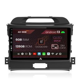 Navigatie Kia Sportage (2010-2016), Android 13, B-Octacore 6GB RAM + 128GB ROM, 9 Inch - AD-BGB9006+AD-BGRKIT146