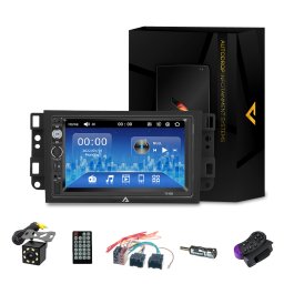 [KIT] MP5 Player pentru Chevrolet, WinCE, Bluetooth, USB, CardSD, Camera Marsarier, Auxiliar, Mirrorlink, Touchscreen - AD-BGP7010B+AD-BGRCH0092DIN