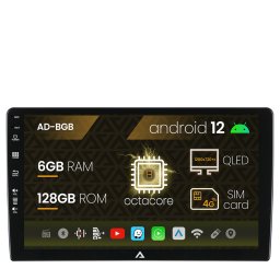 Navigatie All-in-one Universala, Android 13, B-Octacore 6GB RAM + 128GB ROM, 10.1 Inch - AD-BGB10006