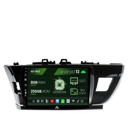 Navigatie Toyota Corolla (2012-2016), Android 13, Z-Octacore 8GB RAM + 256GB ROM, 10.1 Inch - AD-BGZ10008+AD-BGRKIT076