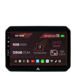 Navigatie Suzuki Ignis (2016+), Android 13, B-Octacore 6GB RAM + 128GB ROM, 9 Inch - AD-BGB9006+AD-BGRKIT308