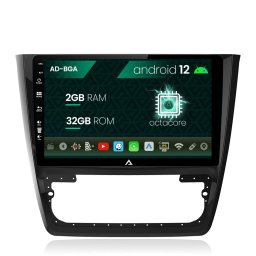Navigatie Skoda Yeti, Android 13, A-Octacore 2GB RAM + 32GB ROM, 10.1 Inch - AD-BGA10002+AD-BGRKIT040