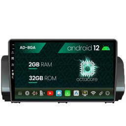 Navigatie Dacia Sandero (2021-Prezent), Android 13, A-Octacore 2GB RAM + 32GB ROM, 9 Inch - AD-BGA10002+AD-BGRKIT366V3