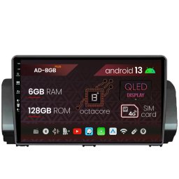 Navigatie Dacia Sandero (2021-Prezent), Android 13, B-Octacore 6GB RAM + 128GB ROM, 10.1 Inch - AD-BGB10006+AD-BGRKIT366V3