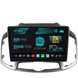Navigatie Chevrolet Captiva (2011-2018), Android 13, X-Octacore 8GB RAM + 256GB ROM, 10.36 Inch - AD-BGX10008+AD-BGRKIT247