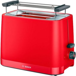Prajitor de paine Prajitor de paine compact setari pt decongelare si incalzire, suport pt incalzire chifle; high lift; oprire automata; rumenire uniforma; fara BPA pt elemente plastic; Rosu