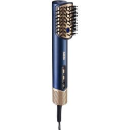 Perie Air Wand 3 in 1 Tool, 1600 W, Indreptare, Ondulare, Uscare, 3 trepte de viteza, Albastru