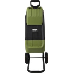 Tocator crengi si resturi vegetale electric Heinner VTRV002,putere 2500 W,diametru maxim taiere 45 mm,roti transport, Verde\Negru