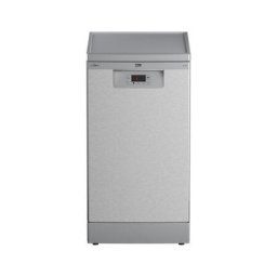 Masina de spalat vase independenta Beko BDFS15020X, 10 seturi, 5 programe, Clasa E, 45 cm, alb