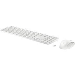Kit Tastatura + Mouse wireless HP 650, Alb