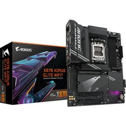 Placa de baza X870 AORUS ELITE WIFI7, AM5, DDR5, Wi-Fi, ATX