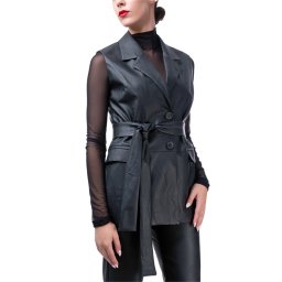 MOUTAKI Vestă 24.06.155 black