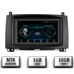 Navigatie Mercedes Benz Sprinter, Viano, Vito, A B Class, Crafter, Android 10, P-Quadcore 1GB RAM + 16GB ROM, 7 Inch - AD-BGP1001+AD-BGRBE0032DIN