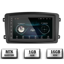 Navigatie Mercedes Benz C-Class W203 Vito Viano CLK, Android 10, P-Quadcore 1GB RAM + 16GB ROM, 7 Inch - AD-BGP1001+AD-BGRBE014