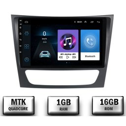 Navigatie Mercedes Benz W211 CLS, Android 10, P-Quadcore 1GB RAM + 16GB ROM, 9 Inch - AD-BGP9001+AD-BGRKIT415