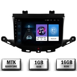 Navigatie Opel Astra K, Android 10, P-Quadcore 1GB RAM + 16GB ROM, 9 Inch - AD-BGP9001+AD-BGRKIT251