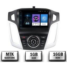 Navigatie Ford Focus 3 (2011-2019), Android 10, P-Quadcore 1GB RAM + 16GB ROM, 9 Inch - AD-BGP9001+AD-BGRKIT144