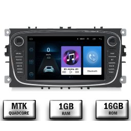 [LICHIDARE STOC] Navigatie Ford Focus, Mondeo, S-Max, Android 10, P-Quadcore 1GB RAM + 16 ROM, 7 Inch - AD-BGPFRDO7MTK