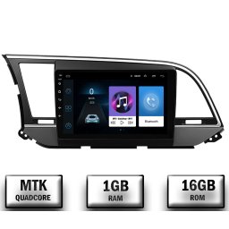 Navigatie Hyundai Elantra (2015-2020), Android 10, P-Quadcore 1GB RAM + 16GB ROM, 9 Inch - AD-BGP9001+AD-BGRKIT180