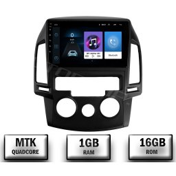 Navigatie Hyundai I30 (2007-2012), Clima Manuala, Android 10, P-Quadcore 1GB RAM + 16GB ROM, 9 Inch - AD-BGP9001+AD-BGRKIT217