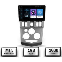 Navigatie Dacia Logan PH1 (2004-2009), Android 10, P-Quadcore 1GB RAM + 16GB ROM, 9 Inch - AD-BGP9001+AD-BGRKIT368