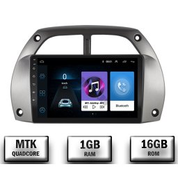 Navigatie Toyota RAV4 (2001-2006), Android 10, P-Quadcore 1GB RAM + 16GB ROM, 9 Inch - AD-BGP9001+AD-BGRKIT109