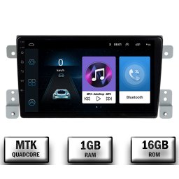 Navigatie Suzuki Grand Vitara (2005-2015), Android 10, P-Quadcore 1GB RAM + 16GB ROM, 9 Inch - AD-BGP9001+AD-BGRKIT314