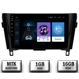 Navigatie Nissan Qashqai X-trail (2013-2020), Android 10, P-Quadcore 1GB RAM + 16GB ROM, 10.1 Inch - AD-BGP10001+AD-BGRKIT162