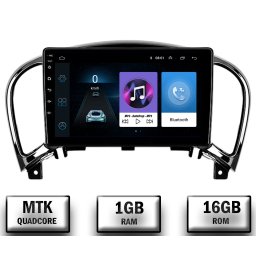 Navigatie Nissan Juke (2010-2015), Android 10, P-Quadcore 1GB RAM + 16GB ROM, 9 Inch - AD-BGP9001+AD-BGRKIT168