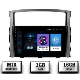 Navigatie Mitsubishi Pajero (2006-2014), Android 10, P-Quadcore 1GB RAM + 16GB ROM, 9 Inch - AD-BGP9001+AD-BGRKIT271