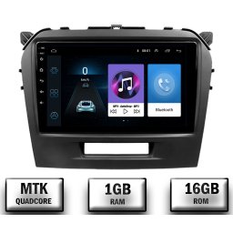 Navigatie Suzuki Vitara (2015+), Android 10, P-Quadcore 1GB RAM + 16GB ROM, 9 Inch - AD-BGP9001+AD-BGRKIT299