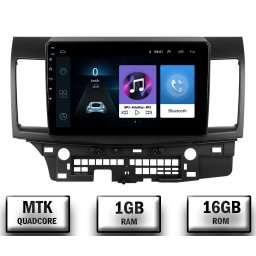 Navigatie Mitsubishi Lancer (2007-2016), Android 10, P-Quadcore 1GB RAM + 16GB ROM, 10.1 Inch - AD-BGP10001+AD-BGRKIT269