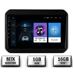 Navigatie Suzuki Ignis (2016+), Android 10, P-Quadcore 1GB RAM + 16GB ROM, 9 Inch - AD-BGP9001+AD-BGRKIT308