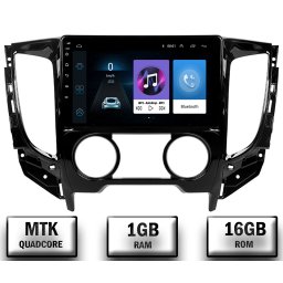 Navigatie Mitsubishi L200 (2014-2020), Android 10, P-Quadcore 1GB RAM + 16GB ROM, 9 Inch - AD-BGP9001+AD-BGRKIT273