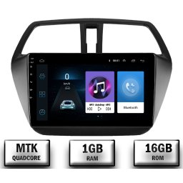 Navigatie Suzuki SX4 (2012+), Android 10, P-Quadcore 1GB RAM + 16GB ROM, 9 Inch - AD-BGP9001+AD-BGRKIT305