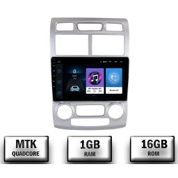 Navigatie Kia Sportage (2005-2010) A C, Android 10, P-Quadcore 1GB RAM + 16GB ROM, 9 Inch - AD-BGP9001+AD-BGRKIT148S