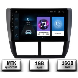 Navigatie Subaru Forester (2007-2013), Android 10, P-Quadcore 1GB RAM + 16GB ROM, 9 Inch - AD-BGP9001+AD-BGRKIT332